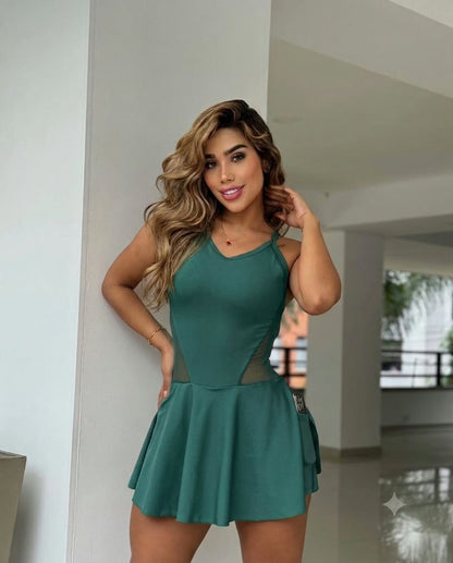 Vestido Karla malla cintura ANOTHER LEVEL